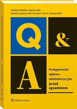 Postępowanie sądowoadministracyjne - Augustyniak Monika