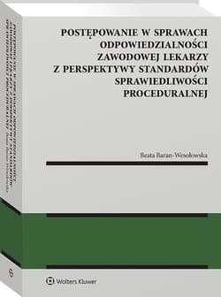 Postępowanie w sprawach odpowiedzialności... - Beata Baran