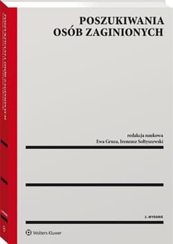 Poszukiwania osób zaginionych w.2 - red. Ewa Gruza,  Sołtyszewski Ireneusz