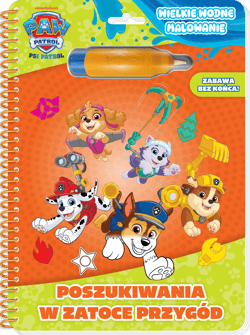 Poszukiwania w Zatoce Przygód. Psi Patrol. Wielkie wodne malowanie