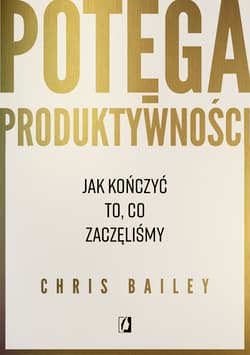 Potęga produktywności. Jak kończyć to, co zaczęliśmy - Chris Bailey