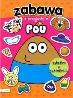 POU. Zabawa z przyjaciółmi. Książka z naklejkami