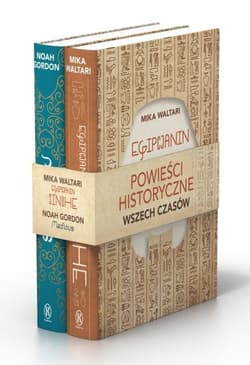 Powieści historyczne Medicus / Egipcjanin Sinuhe Pakiet - Gordon Noah, Waltari Mika