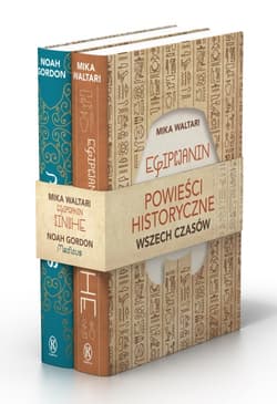 Powieści historyczne Medicus / Egipcjanin Sinuhe Pakiet - Gordon Noah, Waltari Mika
