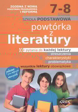 Powtórka z lektur 7-8 szkoła podstawowa - Baczyński Jakub, Gradoń Olga, Adam Karczewski
