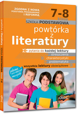 Powtórka z lektur 7-8 szkoła podstawowa - Baczyński Jakub, Gradoń Olga, Adam Karczewski