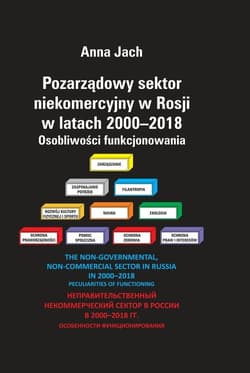 Pozarządowy sektor niekomercyjny w Rosji w latach 2000-2018 Osobliwości funkcjonowania - Anna Jach