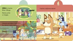 Galeria - zdjęcie nr. 2 - Poznaj rodzinę Blue. Bluey. Książka z registrami