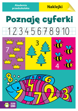 Poznaję cyferki. Akademia przedszkolaka - Opracowanie Zbiorowe
