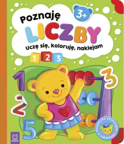 Poznaję liczby. Uczę się, koloruję, naklejam - Sylwia Kajdana