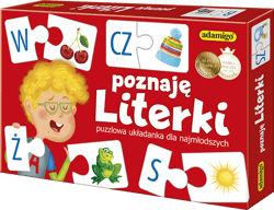 Poznaję literki Gra puzzlowa - Antonina Kwasek