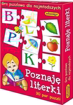 Poznaję literki Gra puzzlowa - Antonina Kwasek