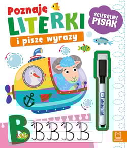 Poznaję literki i piszę wyrazy Ścieralny pisak
