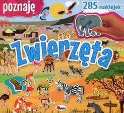 Poznaję zwierzęta 285 naklejek - Miłoszewski Leszek