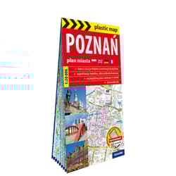 Poznań foliowany plan miasta 1:20 000