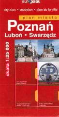 Poznań Luboń Swarzędz plan miasta