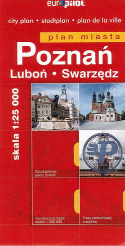 Poznań Luboń Swarzędz plan miasta - Praca zbiorowa