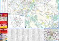 Galeria - zdjęcie nr. 2 - Poznań papierowy plan miasta 1:20 000