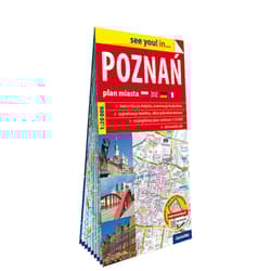 Poznań papierowy plan miasta 1:20 000