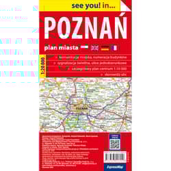 Galeria - zdjęcie nr. 4 - Poznań papierowy plan miasta 1:20 000