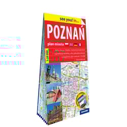 Poznań plan miasta 1:20 000 papier 2024 - Opracowanie Zbiorowe