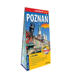 Poznań plan miasta 1:22 000 laminat 2023 - Opracowanie Zbiorowe