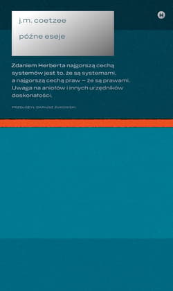 Późne eseje 2006–2017 - ebook