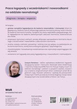 Galeria - zdjęcie nr. 4 - Praca logopedy z wcześniakami i noworodkami na oddziale neonatologii diagnoza terapia