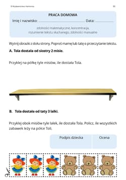 Galeria - zdjęcie nr. 2 - Prace domowe dla uczniów ze specjalnymi potrzebami edukacyjnymi Poziom 3