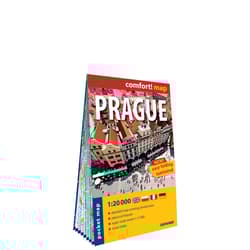 Prague pocket map 1:20 000 laminat midi 2023 - Opracowanie Zbiorowe
