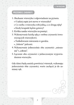 Galeria - zdjęcie nr. 2 - Prawą tak, a lewą wspak! Zabawy rozwijające koordynację ruchową rąk oraz uwagę i pamięć słuchową