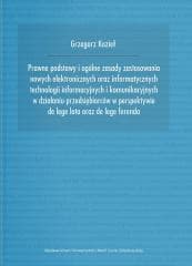 Prawne podstawy i ogólne zasady zastosowania... - Grzegorz Kozieł