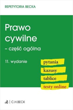 Prawo cywilne - część ogólna w.12 - Praca zbiorowa