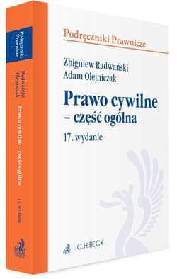 Prawo cywilne - część ogólna z testami online w.17 -  Olejniczak Adam, prof. dr hab. Zbign, prof. dr hab. Adam Olejniczak