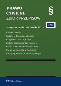Prawo cywilne. Zbiór przepisów wyd. 2022