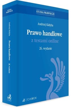 Prawo handlowe z testami online w.26 - Andrzej Kidyba