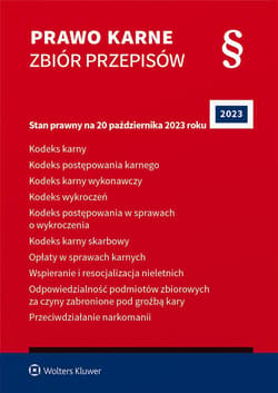 Prawo karne. Zbiór przepisów 2023 - Praca zbiorowa