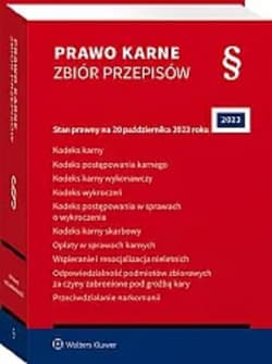 Prawo karne. Zbiór przepisów 2023