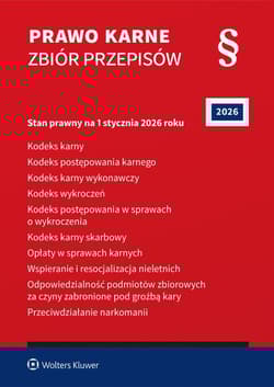 Prawo karne Zbiór przepisów. 2026 - Opracowanie Zbiorowe
