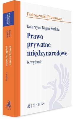 Prawo prywatne międzynarodowe - Bagan-Kurluta Katarzyna