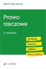 Prawo rzeczowe Pytania Kazusy Tablice Testy online - Praca zbiorowa