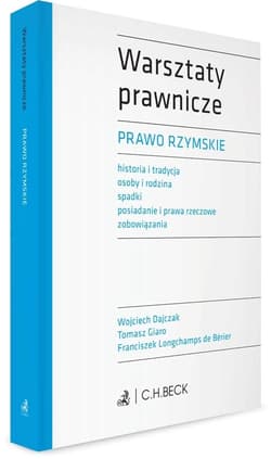 Prawo rzymskie z testami online - Dajczak Wojciech, Giaro Tomasz, Franciszek Longch