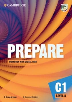 Prepare Level 8 C1 WB with Digital Pack - Archer Greg