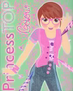 Princess Top Colour Kolorowanka