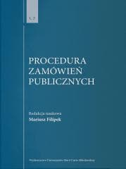 Procedura zamówień publicznych T.2 - red. Mariusz Filipek