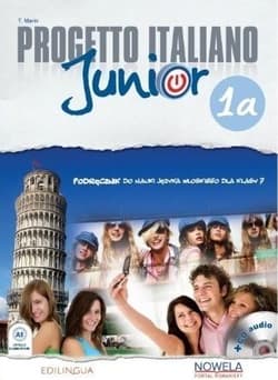 Progetto Italiano Junior 1A 7 Podręcznik + CD - Marin T.