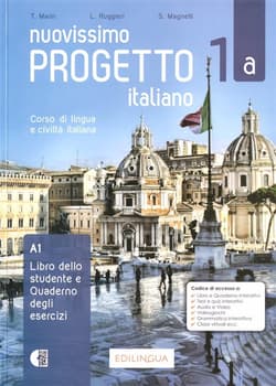 Progetto italiano Nuovissimo 1A podr.+ ćw.+QR - Marin T.,  Ruggieri L., Magnelli S.