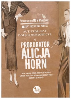 Prokurator Alicja Horn - Dołęga-Mostowicz Tadeusz