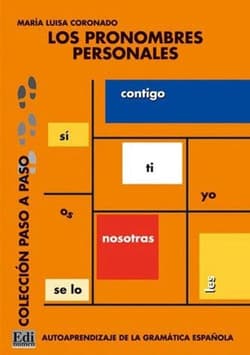 Pronombres personales Coleccion paso a paso - M Luisa Coronado