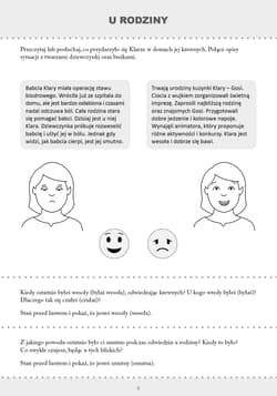 Galeria - zdjęcie nr. 2 - Proste historyjki o emocjach 2 ćwiczenia rozpoznawania i nazywania uczuć okazywanych w różnych sytuacjach społecznych